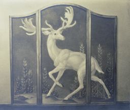 Stag and doe / Buck and doe screen (front)