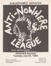 Perkin's Palace, 1983 July 05