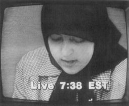Mary' (Nilofar Ebtekar) appearing live from Teheran on NBC's "Today" show, April 10, 1980