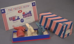 Democratic Donkey Soap and Advertisement, ca. 1956