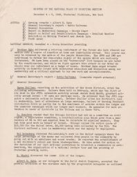 Minutes of the National Board of Directors Meeting December 4-5, 1948
