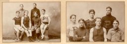 Sports, five varsity team captains, 1895