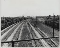 Looking South from Marietta Boulevard Bridge Across L&N Receiving and Outbound Yard
