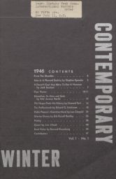 The Contemporary, volume 1, number 1, Winter 1946