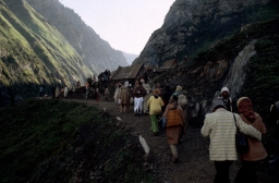 Pilgrims on the Path to Amarnath