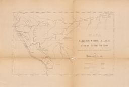 Mapa de las vias a vapor en el Peru i sus relaciones con otras
