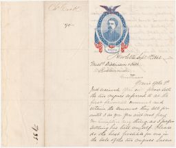Letter with Instructions for the Immediate Sale of Two Slaves