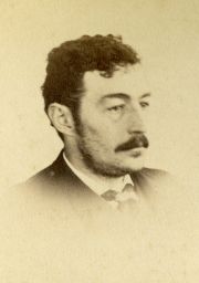 Benjamin Sharp Jr. (1858-1915), M.D. 1879, Ph.D. 1880, portrait photograph
