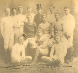 Football, 1881 team, group photograph