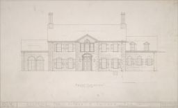 Front Elevation of Alfred H. Ericson House