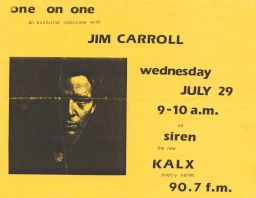 KALX 90.7FM, 1987 July 29
