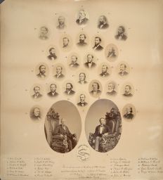 The founders and first faculty of Cornell University