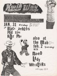Rock on Broadway & Mab, 1986 January 31 & 1986 February 02