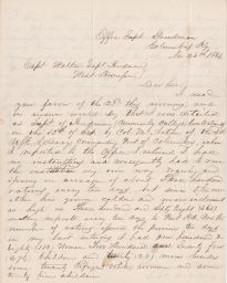 Letter about tending to the freedmen by the hundreds