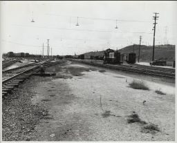 Looking South: Forwarding Yard on Right, Classification Yard on Left