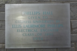 Ellis Laurimore Phillips Plaque