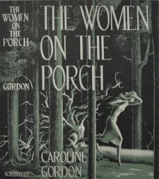 Dust jacket design for "The Women on the Porch" proof
