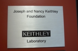 Keithley Laboratory Plaque