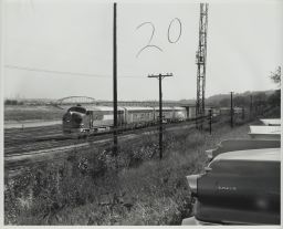 Santa Fe Unit 36 in Santa Fe Railroad Yards