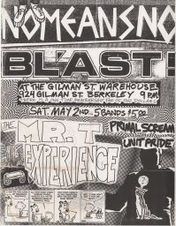 Gilman Street Warehouse, 1987 May 02