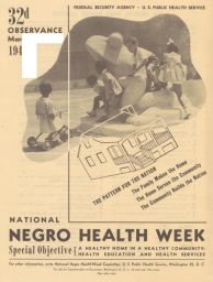 National Negro Health Week Flyer