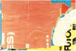 Kolsstadir Collages 06, 'FUIO' Third in a Series of Nine 15 cm x 10 cm