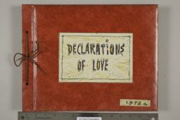 Declarations of Love 1972a.