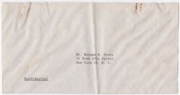 Envelope Addressed to Norman S. Goetz, April 1947