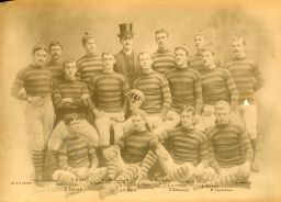Football, 1883 team, group photograph