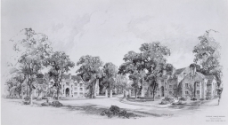 Studies for Buildings at Stewart and South Avenue (Cornell University)      