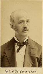Oswald Seidensticker (1825-1894), portrait photograph