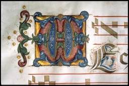 [Initial from the Lombard Gradual]