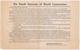 The Death Factories of World Communism [verso of Red Empire]