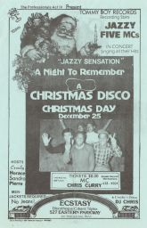Ecstasy Discotheque/Cabaret Triplex, Dec. 25, 1980