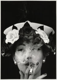 Hat and three roses, Vogue, Paris