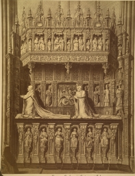 Rouen. Drawing of the Tomb of the Cardinals of Amboise      