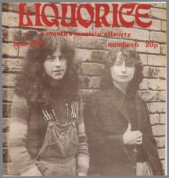 Liquorice Magazine Cover