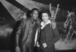 Tony Tone and Charlie Chase at Harlem World