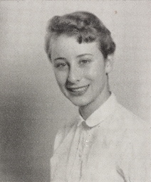 Senior yearbook photo of Gail Gifford