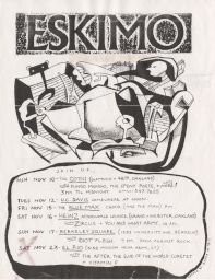 The Omni, The Blue Max, Heinz Afterworld Lounge, Berkeley Square, & El Rio, 1985 November 10 to 1985 November 23