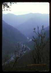 nadi tatha bhanjyangharuko drisya (नदी तथा भन्ज्यांगहरुको दृश्य / River and Mountain Passess)