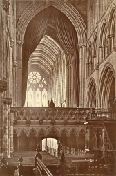 Glasgow Cathedral. Choir, looking West (Interior) 