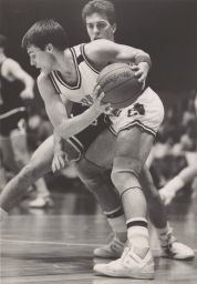 John Bajusz '87, basketball