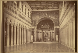 Rome. Basilica of Saint Paul-Outside-the-Walls (Interior)      