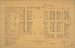 Perennial Planting Plan, Upper Garden, Philip Gossler Residence.
