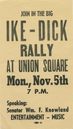 Join in the Big Ike-Dick Rally