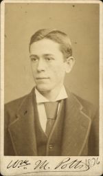 William McCleery Potts (1856-1943), B.S. 1876, portrait photograph