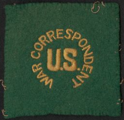 U.S. War Correspondent, Green Badge