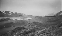 Panorama of Hugh Miller Glacier from Gilbert site