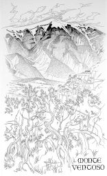 Illustration for "Petrarch and his world" (Monte Ventoso)
